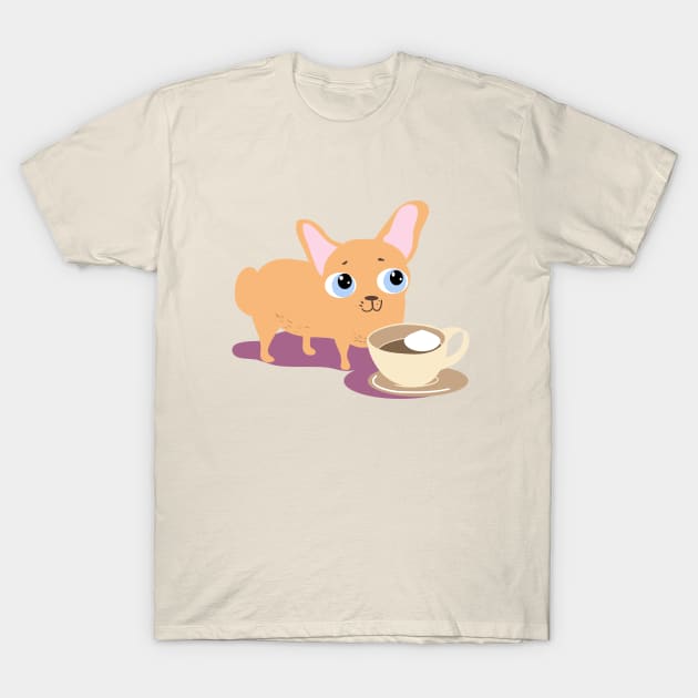 Coffee time T-Shirt by kdegtiareva